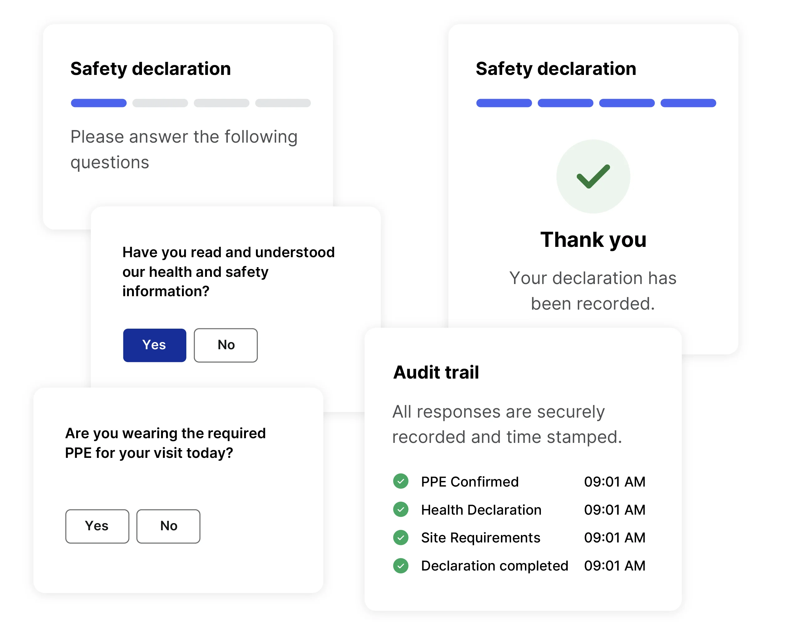 site health declaration
